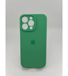 Силикон Original RoundCam Case Apple iPhone 15 Pro Max (49) Aquamarine