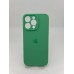 Силикон Original RoundCam Case Apple iPhone 15 Pro Max (49) Aquamarine