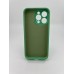 Силикон Original RoundCam Case Apple iPhone 15 Pro Max (49) Aquamarine