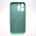 Силикон Original RoundCam Case Apple iPhone 15 Pro Max (49) Aquamarine