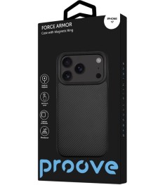 Накладка Proove Force Armor Case MagSafe Apple iPhone 17 (Black)