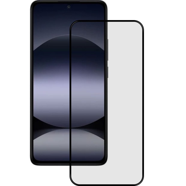 Захисне скло 5D Ceramic Xiaomi Redmi Note 14 Чорне