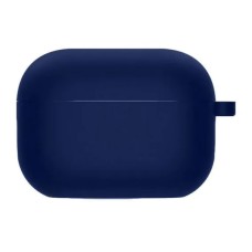 Чехол для наушников Full Silicone Case with Microfiber Apple AirPods Pro 3 (09) Midnight Blue