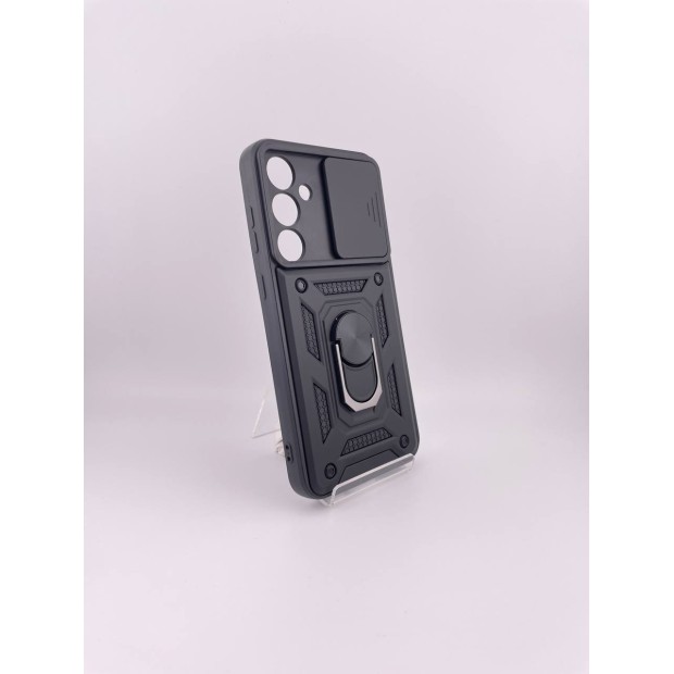 Чохол-книжка Ring Serge Armor Case для Samsung Galaxy S23 FE (ShutCam) (Чорний)