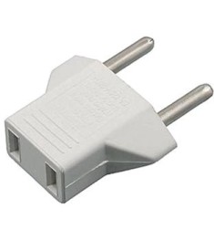 Мережевий перехідник ArmorStandart US to EU пластик (Білий) AR Мережевий перехідник ArmorStandart US to EU пластик (Білий) AR