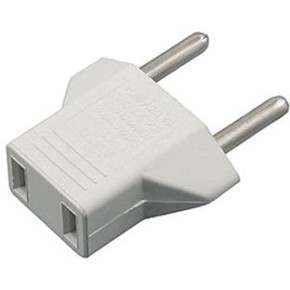 Сетевой переходник ArmorStandart US to EU пластик (Белый) AR