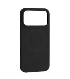 Силикон Original Round Case with MagSafe Apple iPhone 17 Pro Max (07) Black Силикон Original Round Case with MagSafe Apple iPhone 17 Pro Max (07) Black