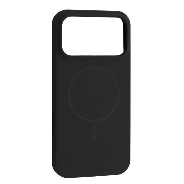 Силикон Original Round Case with MagSafe Apple iPhone 17 Pro Max (07) Black Силикон Original Round Case with MagSafe Apple iPhone 17 Pro Max (07) Black