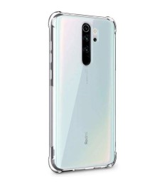 Силикон Brilliant 3D Xiaomi Redmi Note 8 Pro (Прозрачный)