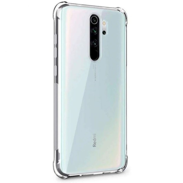 Силикон Brilliant 3D Xiaomi Redmi Note 8 Pro (Прозрачный)