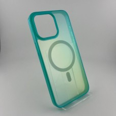 Накладка Blueo Aurora Anti-Drop MagSafe Apple iPhone 15 Pro Max (Green) Накладка Blueo Aurora Anti-Drop MagSafe Apple iPhone 15 Pro Max (Green)