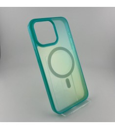 Чохол Blueo Aurora Anti-Drop MagSafe для Apple iPhone 15 Pro Max (Зелений) Чохол Blueo Aurora Anti-Drop MagSafe для Apple iPhone 15 Pro Max (Зелений)