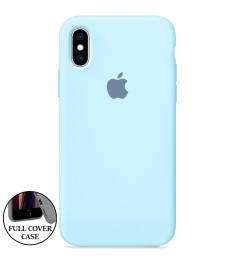 Силикон Original Round Case Apple iPhone XS Max (15) Lilac