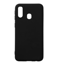 Силикон iNavi Color Samsung Galaxy A20 / A30 (2019) (Черный)