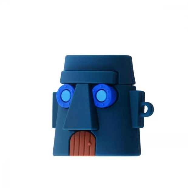 Чохол для навушників Toys Case Apple AirPods 1  /  2 (Будинок Сквідварда)