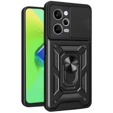 Бронь-чехол Ring Serge Armor Case Xiaomi Redmi Note 12 Pro 5G / Poco X5 Pro (ShutCam) (Чёрный)