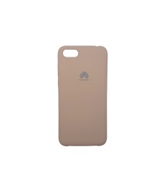 Силикон Original 360 Case Logo Huawei Y5 Prime (2018) / Honor 7A (Пудровый)