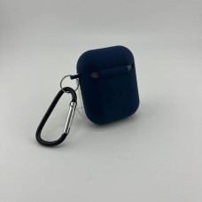 Чохол для навушників Full Silicone Case Apple AirPods 1  /  2 (88) Storm Blue