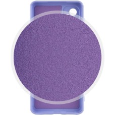 Силикон Original Samsung Galaxy M35 (ShutCam) (Фиалковый)