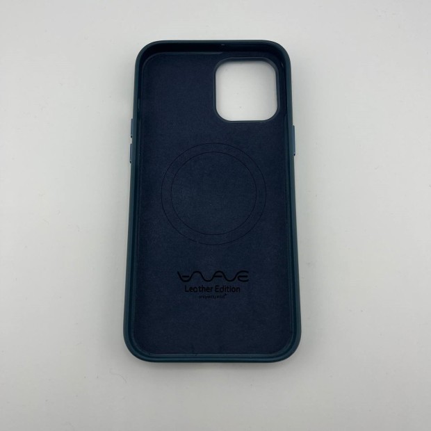Чохол WAVE Premium Leather Edition з MagSafe для iPhone 12 Pro Max (Балтійський синій)