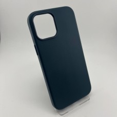 Чохол WAVE Premium Leather Edition з MagSafe для iPhone 12 Pro Max (Балтійський синій)