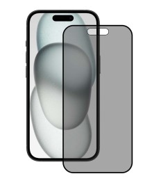 Захисне скло 5D Privacy HD для Apple iPhone 16 Чорне