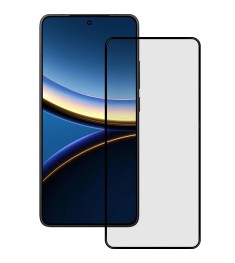 Захисне скло 5D Standard Xiaomi Poco F7 Pro Чорне Захисне скло 5D Standard Xiaomi Poco F7 Pro Чорне
