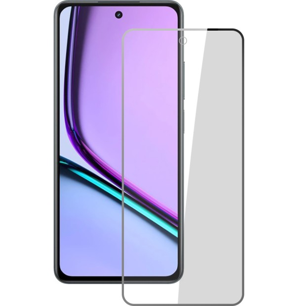 Захисне скло 5D Standard Realme C71 Чорне