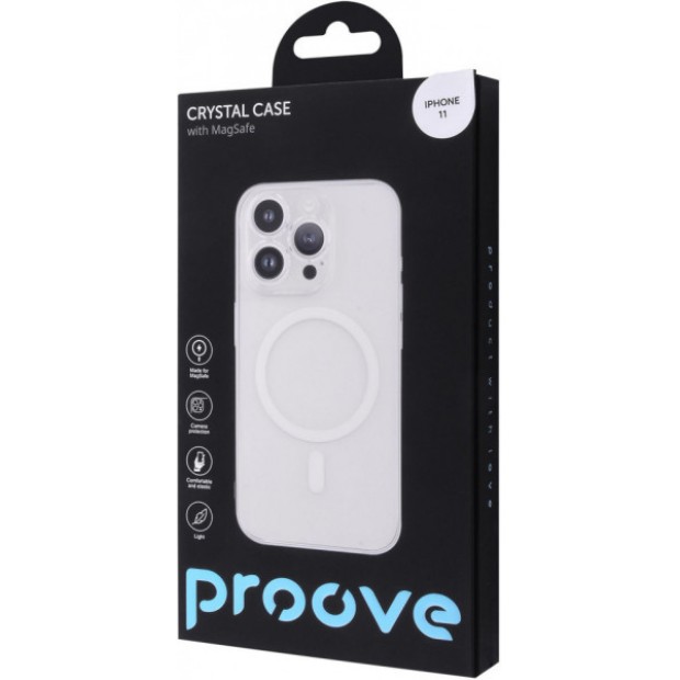 Чохол Proove Crystal Case MagSafe для Apple iPhone 11 (Прозорий)