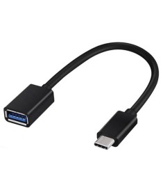 Перехідник Walker (Type-C на USB) (Чорний)