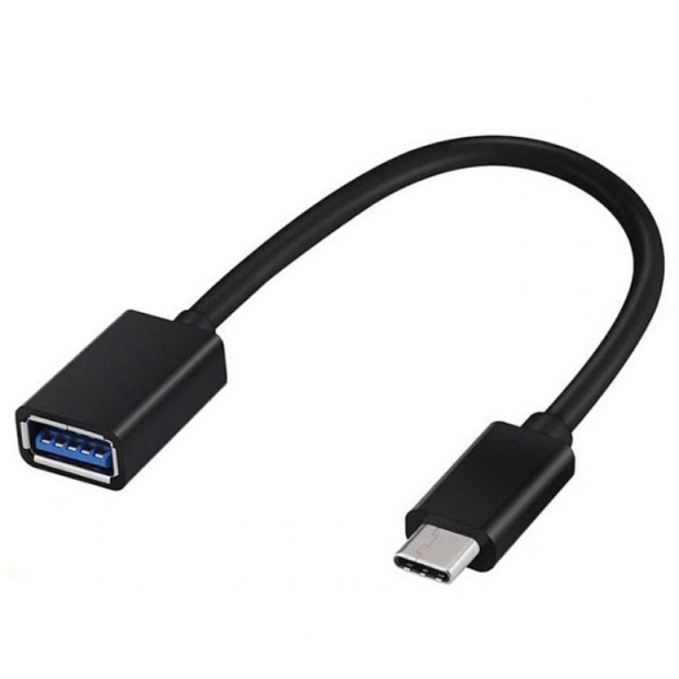 Перехідник Walker (Type-C на USB) (Чорний)