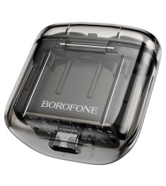 Бездротові навушники-гарнітура вкладиші Borofone BW23 (Чорний)