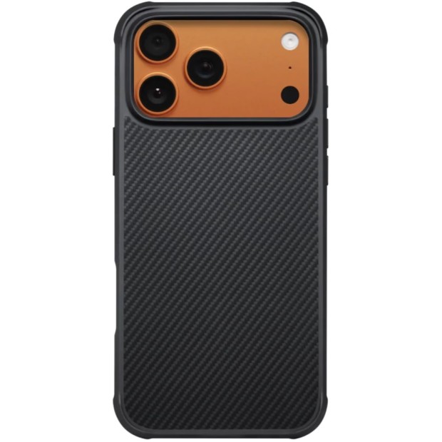 Накладка Pitaka Aramid ProGuard Twill для Apple iPhone 17 Pro Max (чорно-сірий)