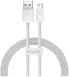 USB-кабель Baseus Dynamic 2.4A (2m) (Lightning) (Белый) CALD000502