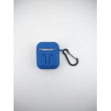 Чехол для наушников Full Silicone Case Apple AirPods 1 / 2 (22) Blue Cobalt