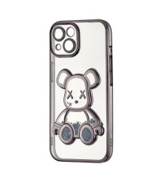 Чохол UMKU Bear Shine для Apple iPhone 15 (чорний) Чохол UMKU Bear Shine для Apple iPhone 15 (чорний)