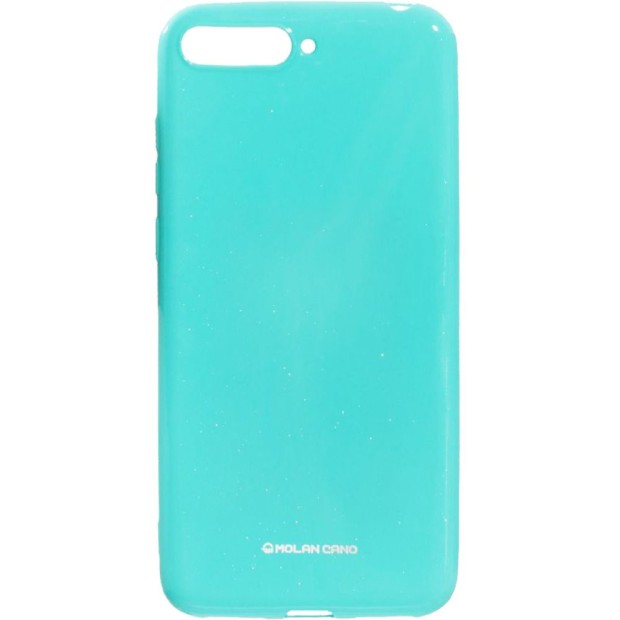 Силикон Molan Shining Huawei Y5 Prime (2018) / Honor 7A (Бирюзовый)