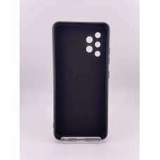 Силикон Original Samsung Galaxy A32 (2021) (ShutCam) (Чёрный)