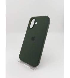 Чохол Apple iPhone 16 Original Round Case Silicone (69) Atrovirens