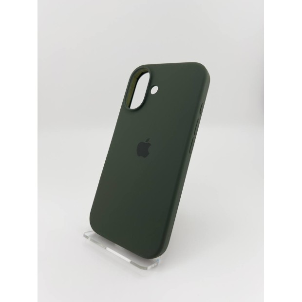 Чохол Apple iPhone 16 Original Round Case Silicone (69) Atrovirens