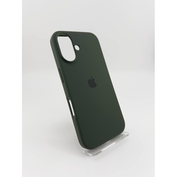 Чохол Apple iPhone 16 Original Round Case Silicone (69) Atrovirens
