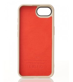 Чохол Beats Leather Textured MagSafe для Apple iPhone 16e (натуральний титан)
