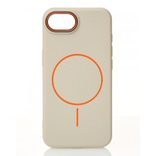 Чохол Beats Leather Textured MagSafe для Apple iPhone 16e (натуральний титан) Чохол Beats Leather Textured MagSafe для Apple iPhone 16e (натуральний титан)