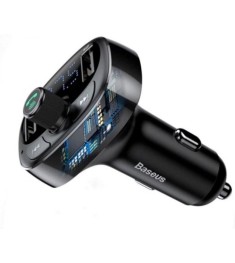 FM - модулятор Baseus S-09 Standart 2USB (Чёрный) CCMT000001 FM - модулятор Baseus S-09 Standart 2USB (Чёрный) CCMT000001