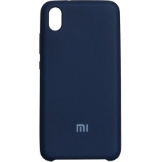 Силикон Original 360 Case Logo Xiaomi Redmi 7A (Тёмно-синий)