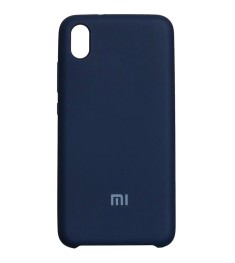 Силикон Original 360 Case Logo Xiaomi Redmi 7A (Тёмно-синий)