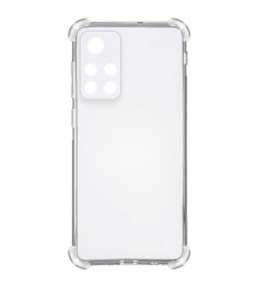 Силикон 6D Xiaomi Redmi Note 11S 5G (ShutCam) (Прозрачный)