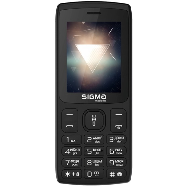 Мобильный телефон Sigma X-style 34 NRG Type-C (Black;Blue) (Уценка) (2 Категория)