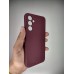 Силикон Original Samsung A54 (ShutCam) (Бордовый)