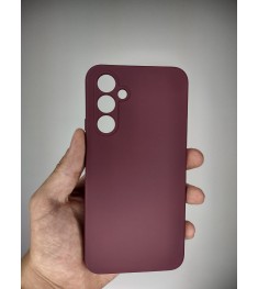 Силикон Original Samsung A54 (ShutCam) (Бордовый)
